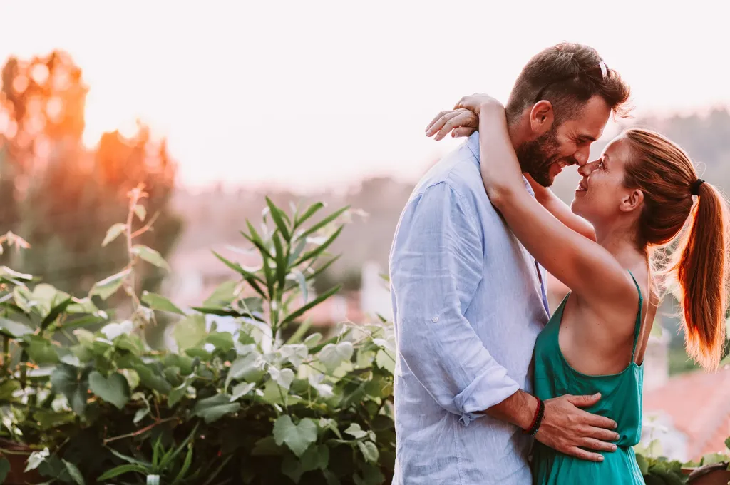 Couple in love